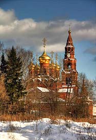 Черниговский скит, ставший в 19 веке центром московского старчества возле Троице-Сергиевой Лавры.
